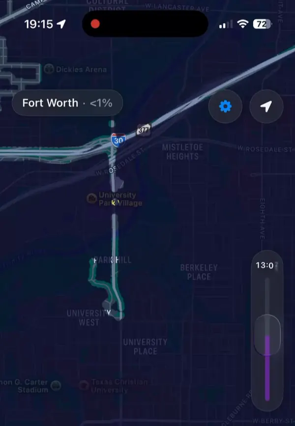 NewRoads map exploration progress over time